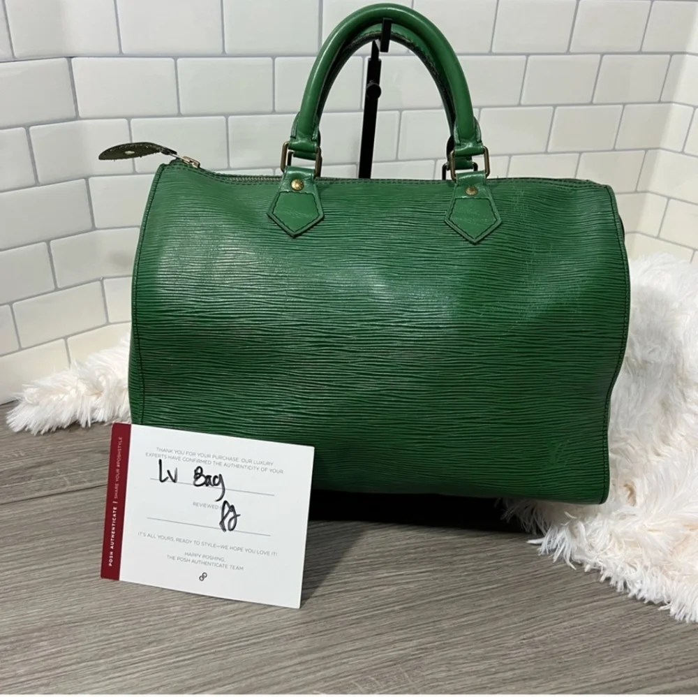 LV Epi Leather 💚 Speedy 30